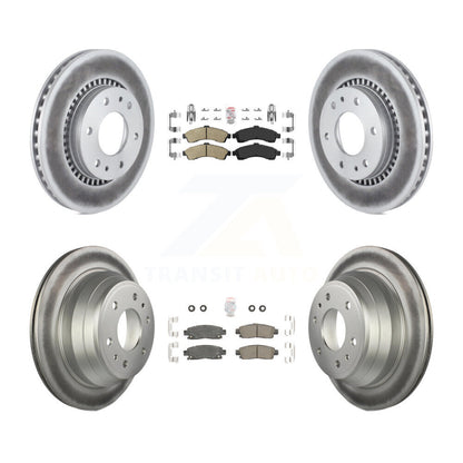 Disc Rotors and Ceramic Brake Pads Kit-KGA-102096