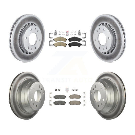 Disc Rotors and Ceramic Brake Pads Kit-KGA-102096