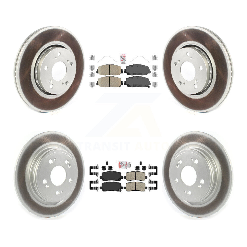 Disc Rotors and Ceramic Brake Pads Kit-KGA-102098 - Kit.bestparts.ca