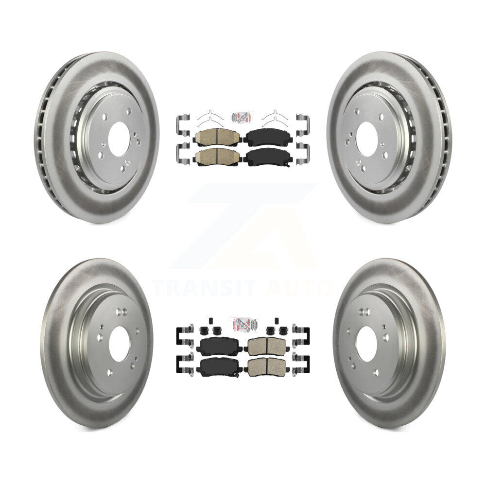 Disc Rotors and Ceramic Brake Pads Kit-KGA-102107 - Kit.bestparts.ca