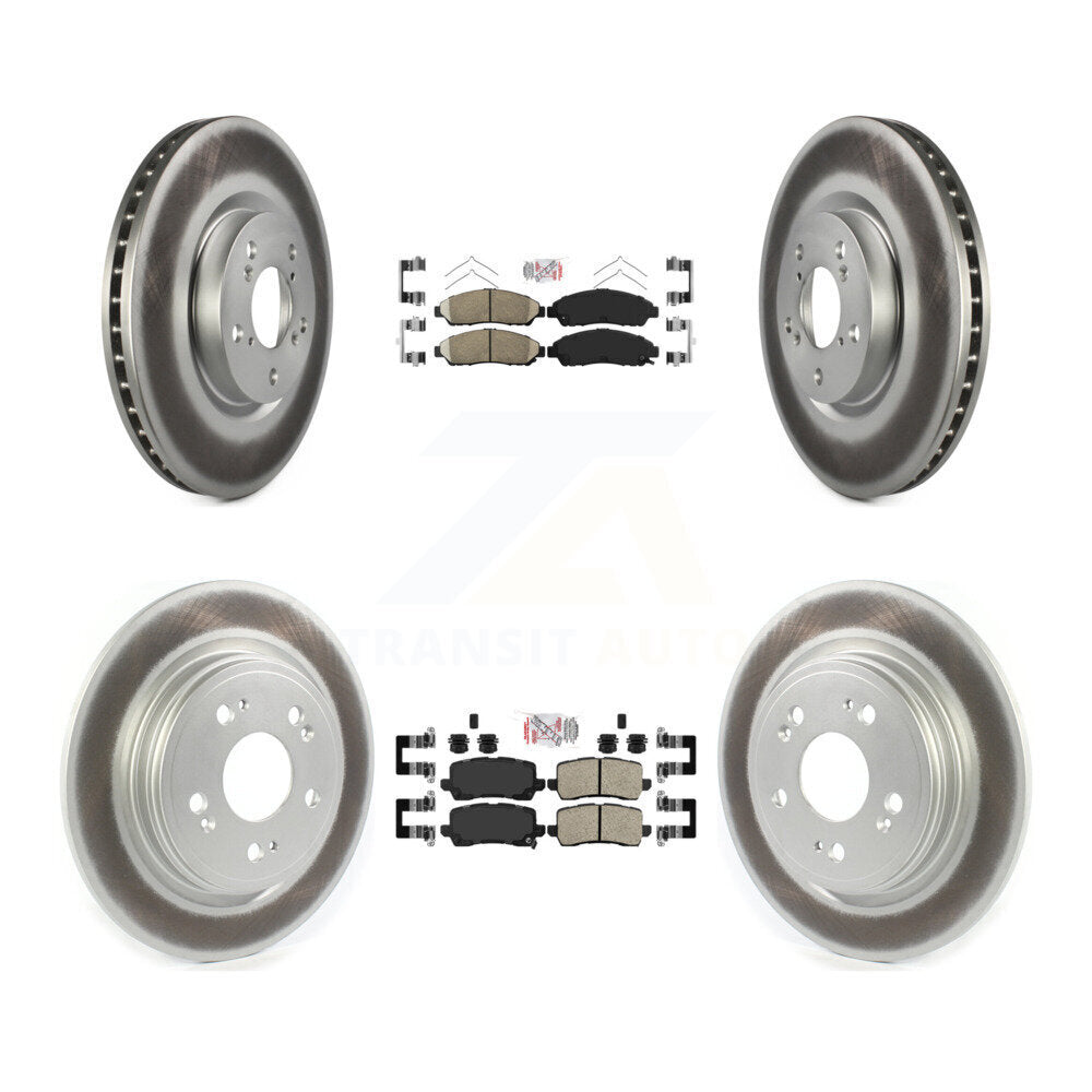 Disc Rotors and Ceramic Brake Pads Kit-KGA-102111 - Kit.bestparts.ca