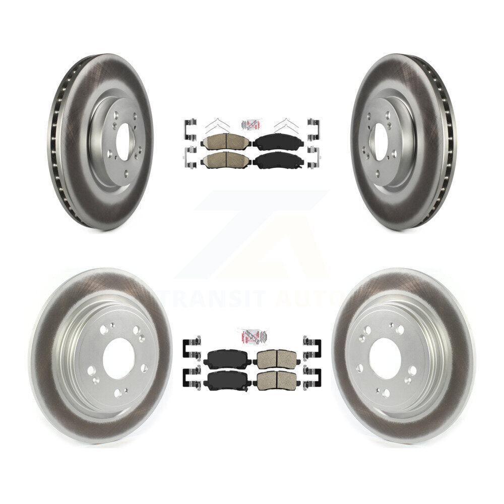 Disc Rotors and Ceramic Brake Pads Kit-KGA-102113 - Kit.bestparts.ca