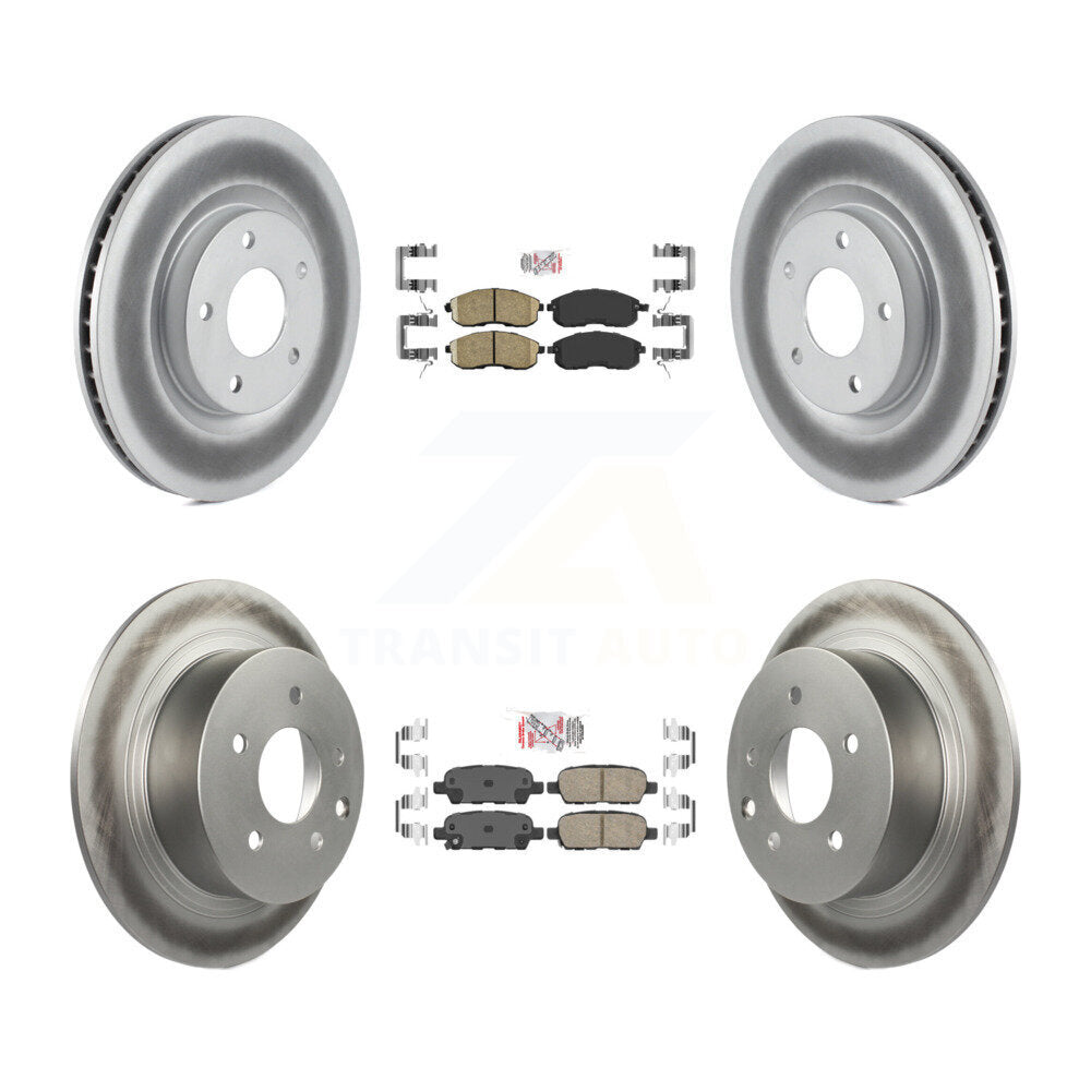 Disc Rotors and Ceramic Brake Pads Kit-KGA-102123 - Kit.bestparts.ca Kit.bestparts.ca