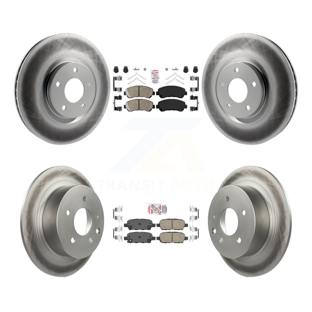 Disc Rotors and Ceramic Brake Pads Kit-KGA-102124 - Kit.bestparts.ca