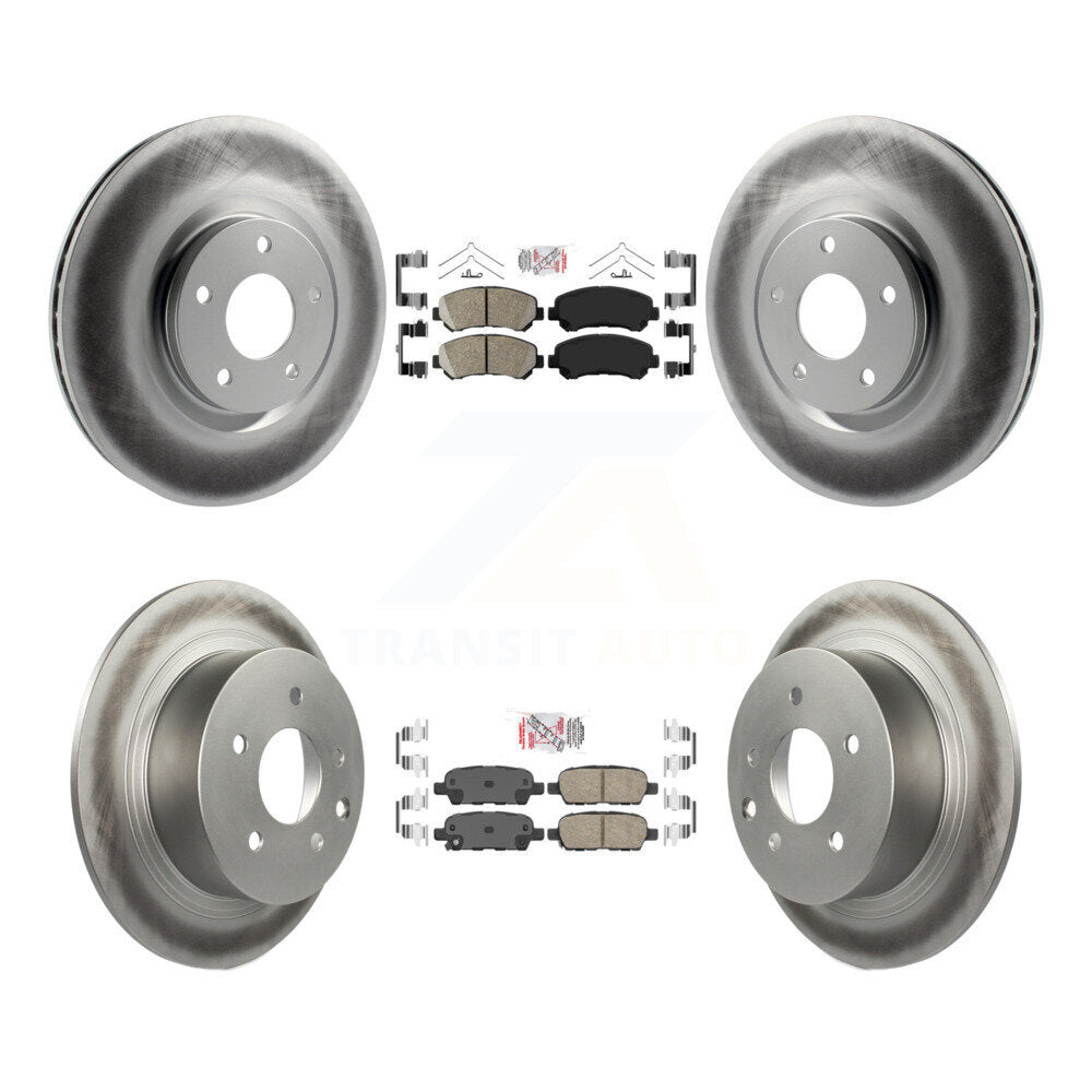 Disc Rotors and Ceramic Brake Pads Kit-KGA-102125 - Kit.bestparts.ca Kit.bestparts.ca