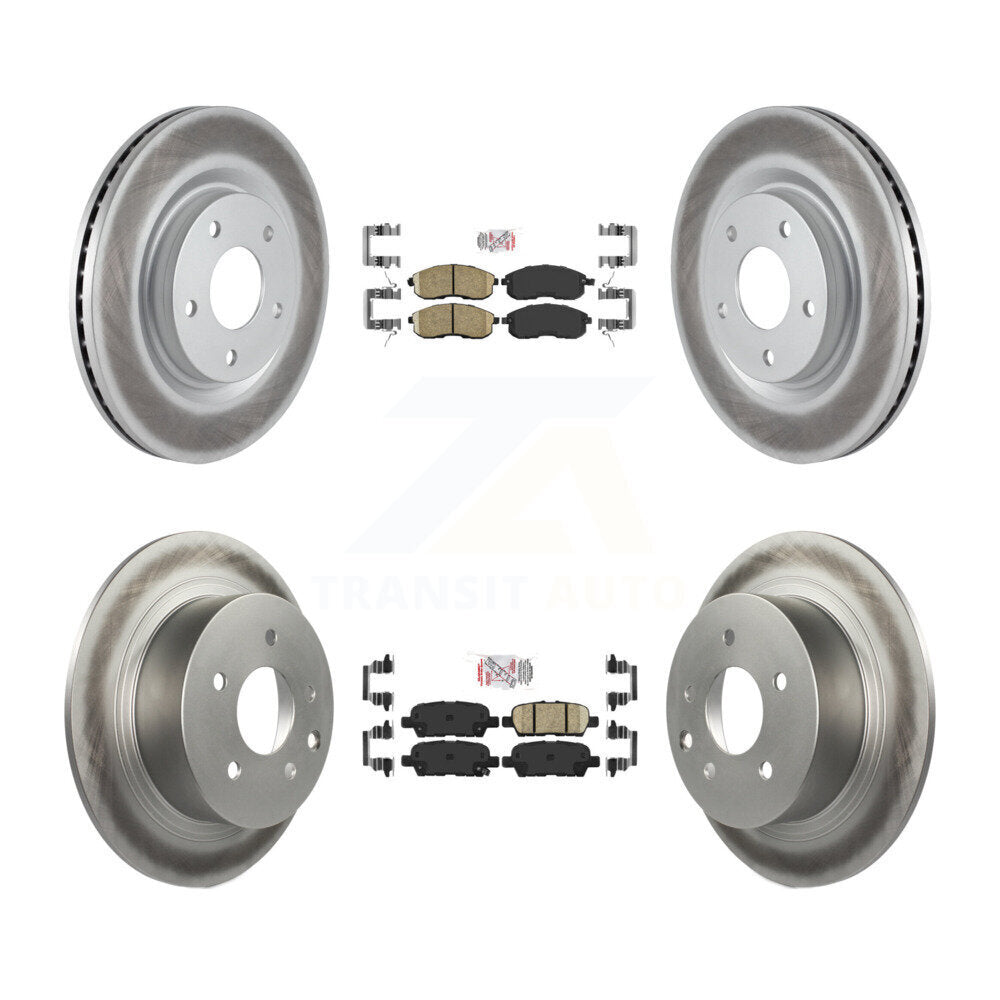 Disc Rotors and Ceramic Brake Pads Kit-KGA-102130 - Kit.bestparts.ca Kit.bestparts.ca