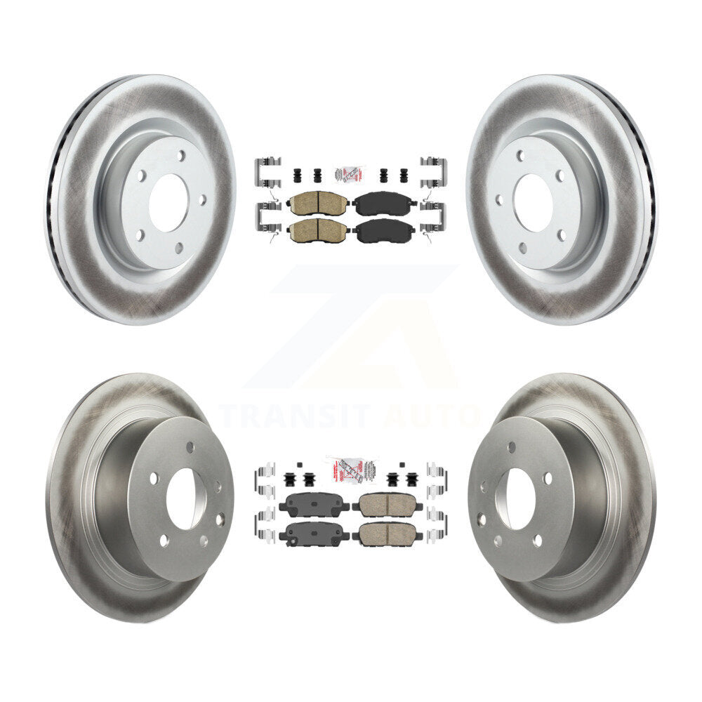 disc rotors and ceramic brake pads-kga-102133 - Kit.bestparts.ca