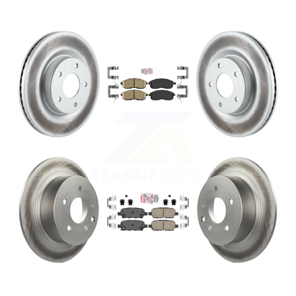 disc rotors and ceramic brake pads-kga-102134 - Kit.bestparts.ca