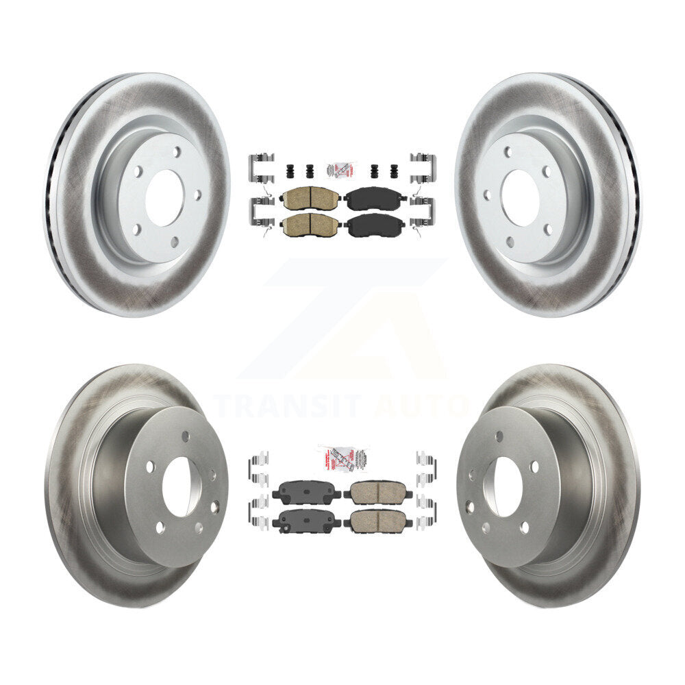 Disc Rotors and Ceramic Brake Pads Kit-KGA-102135 - Kit.bestparts.ca