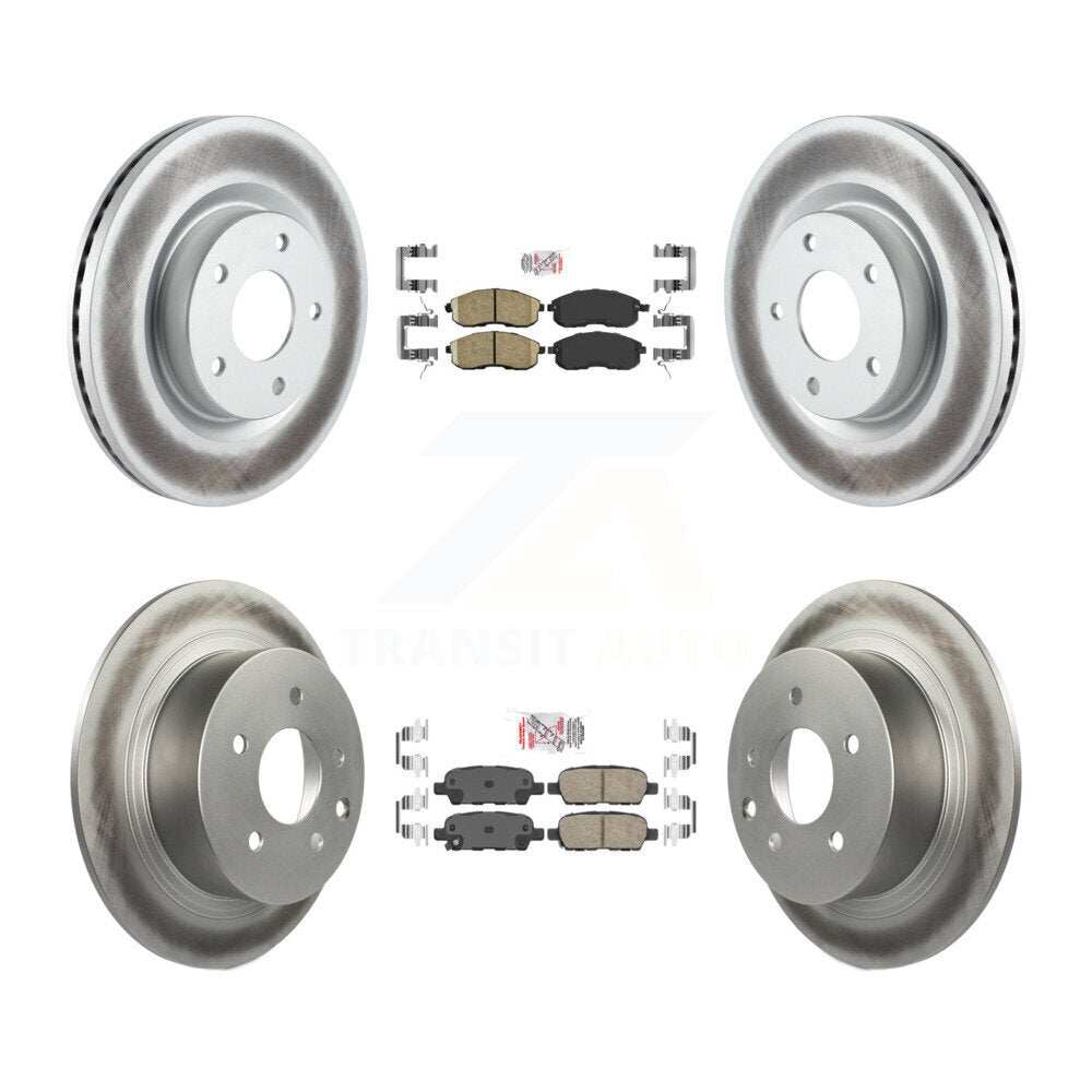 Disc Rotors and Ceramic Brake Pads Kit-KGA-102136 - Kit.bestparts.ca