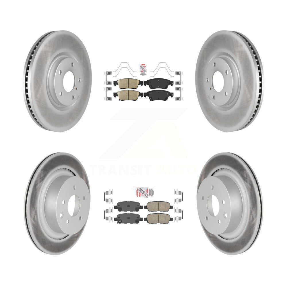 Disc Rotors and Ceramic Brake Pads Kit-KGA-102140 - Kit.bestparts.ca