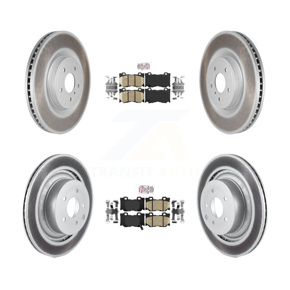 disc rotors and ceramic brake pads-kga-102144 - Kit.bestparts.ca