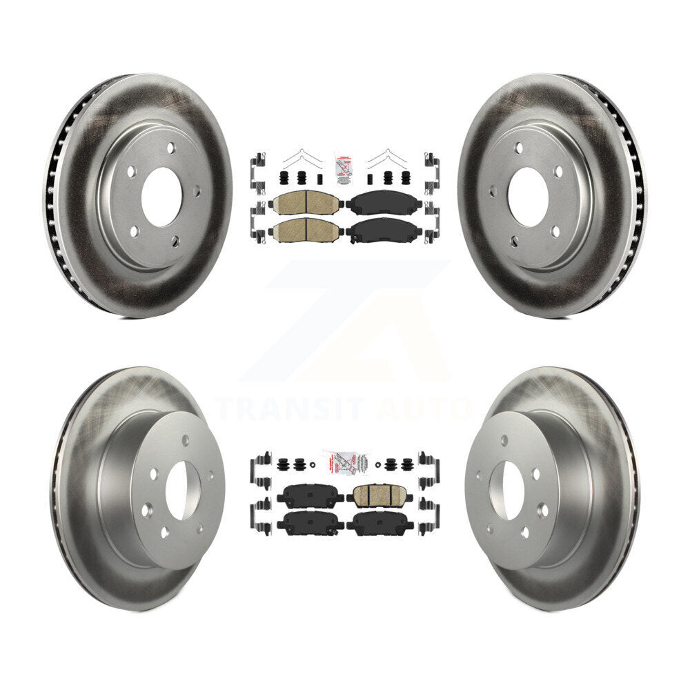 Disc Rotors and Ceramic Brake Pads Kit-KGA-102154 - Kit.bestparts.ca