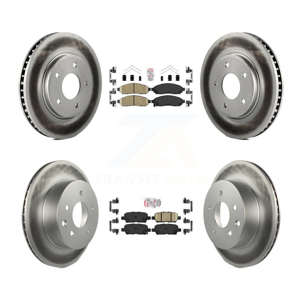 Disc Rotors and Ceramic Brake Pads Kit-KGA-102156 - Kit.bestparts.ca Kit.bestparts.ca