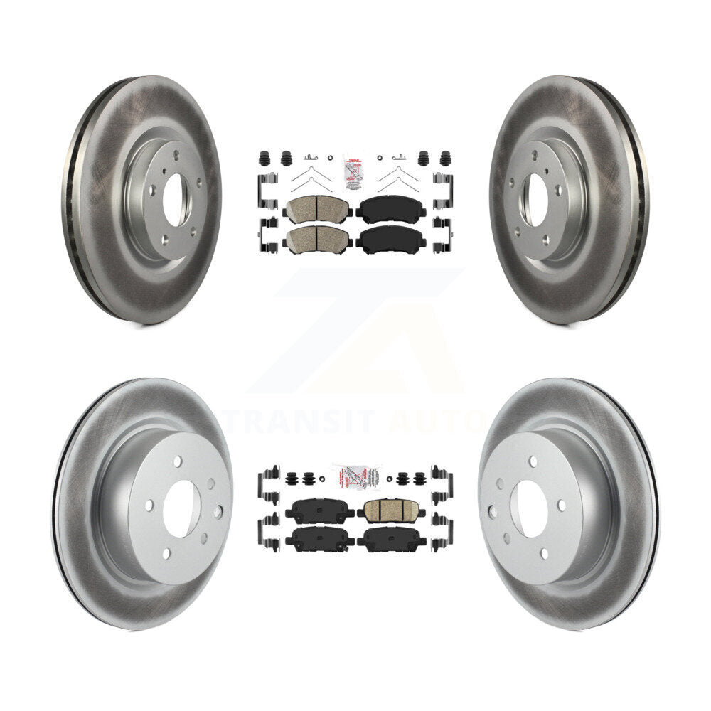 Disc Rotors and Ceramic Brake Pads Kit-KGA-102157 - Kit.bestparts.ca Kit.bestparts.ca
