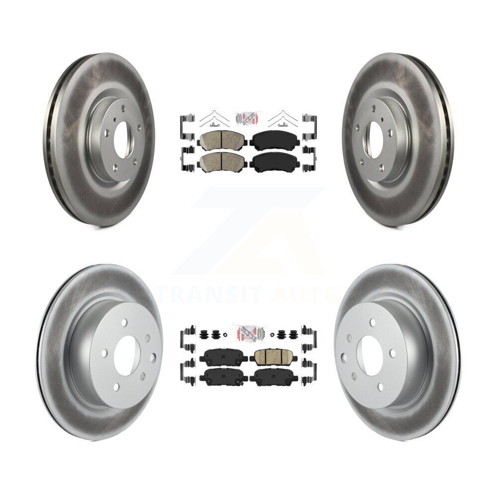 Disc Rotors and Ceramic Brake Pads Kit-KGA-102158 - Kit.bestparts.ca Kit.bestparts.ca