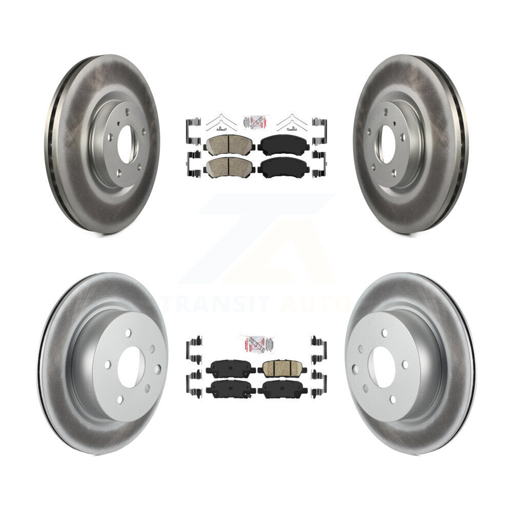 Disc Rotors and Ceramic Brake Pads Kit-KGA-102160 - Kit.bestparts.ca