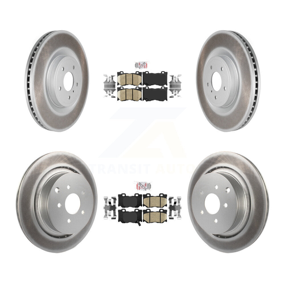 Disc Rotors and Ceramic Brake Pads Kit-KGA-102180 - Kit.bestparts.ca