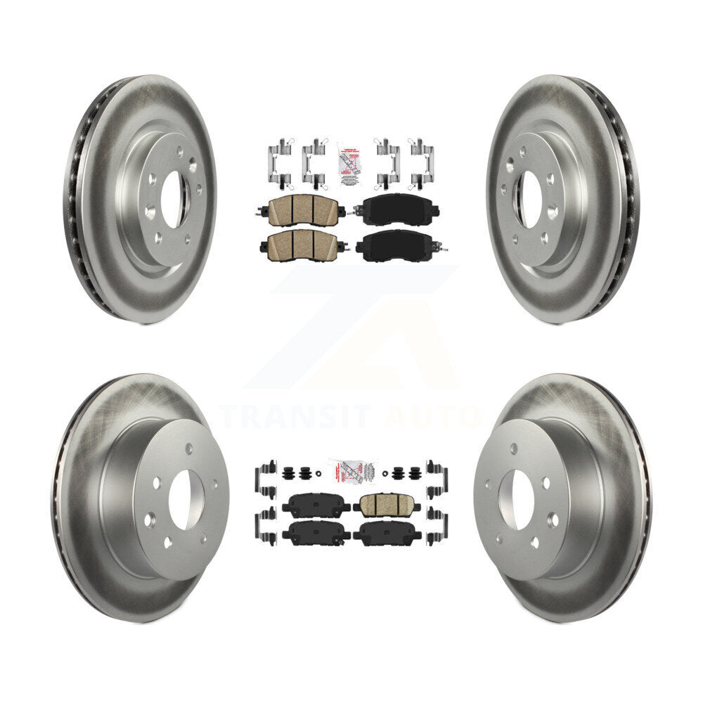 Disc Rotors and Ceramic Brake Pads Kit-KGA-102187 - Kit.bestparts.ca Kit.bestparts.ca