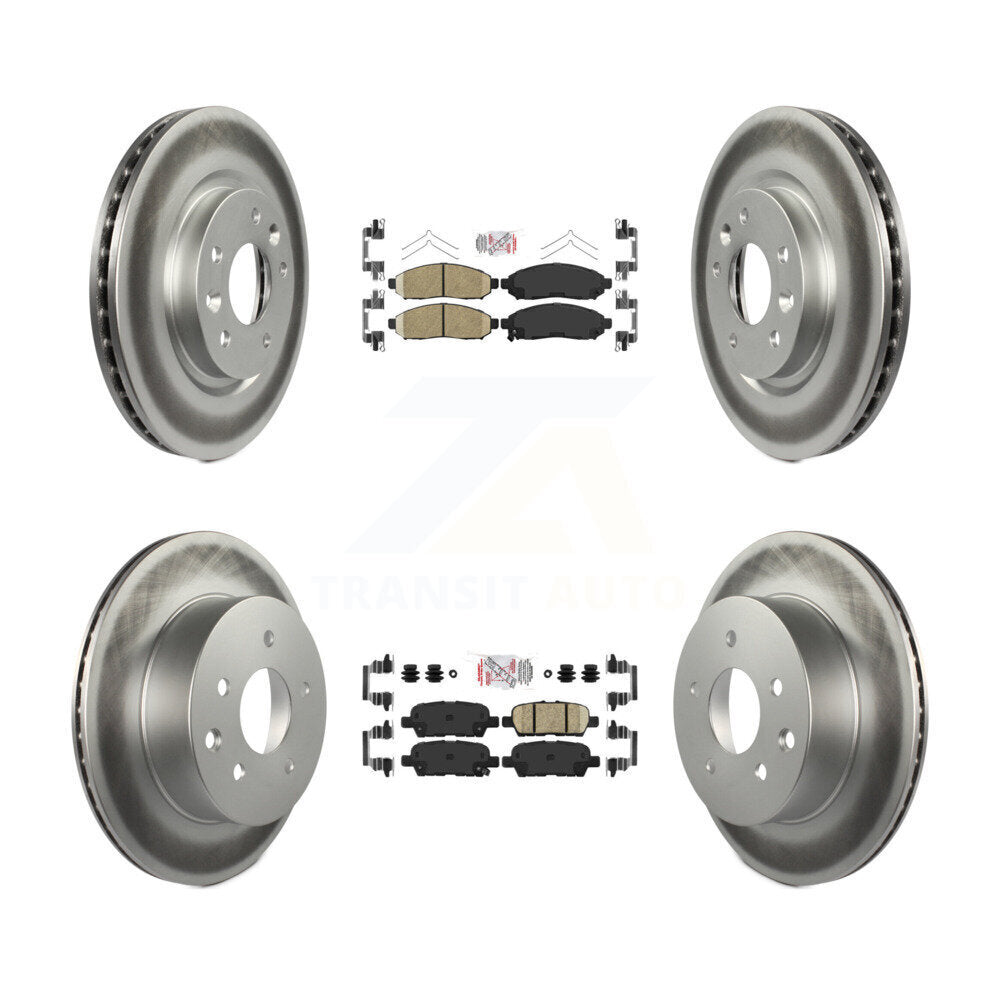 Disc Rotors and Ceramic Brake Pads Kit-KGA-102188 - Kit.bestparts.ca