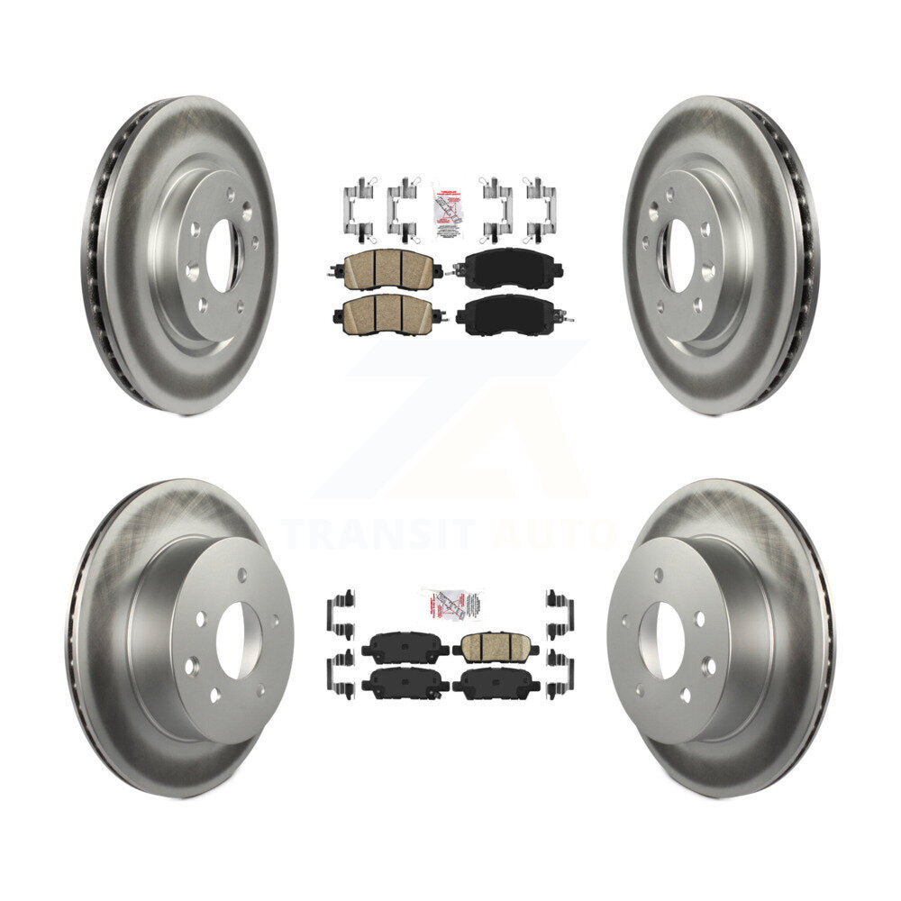 Disc Rotors and Ceramic Brake Pads Kit-KGA-102191 - Kit.bestparts.ca Kit.bestparts.ca