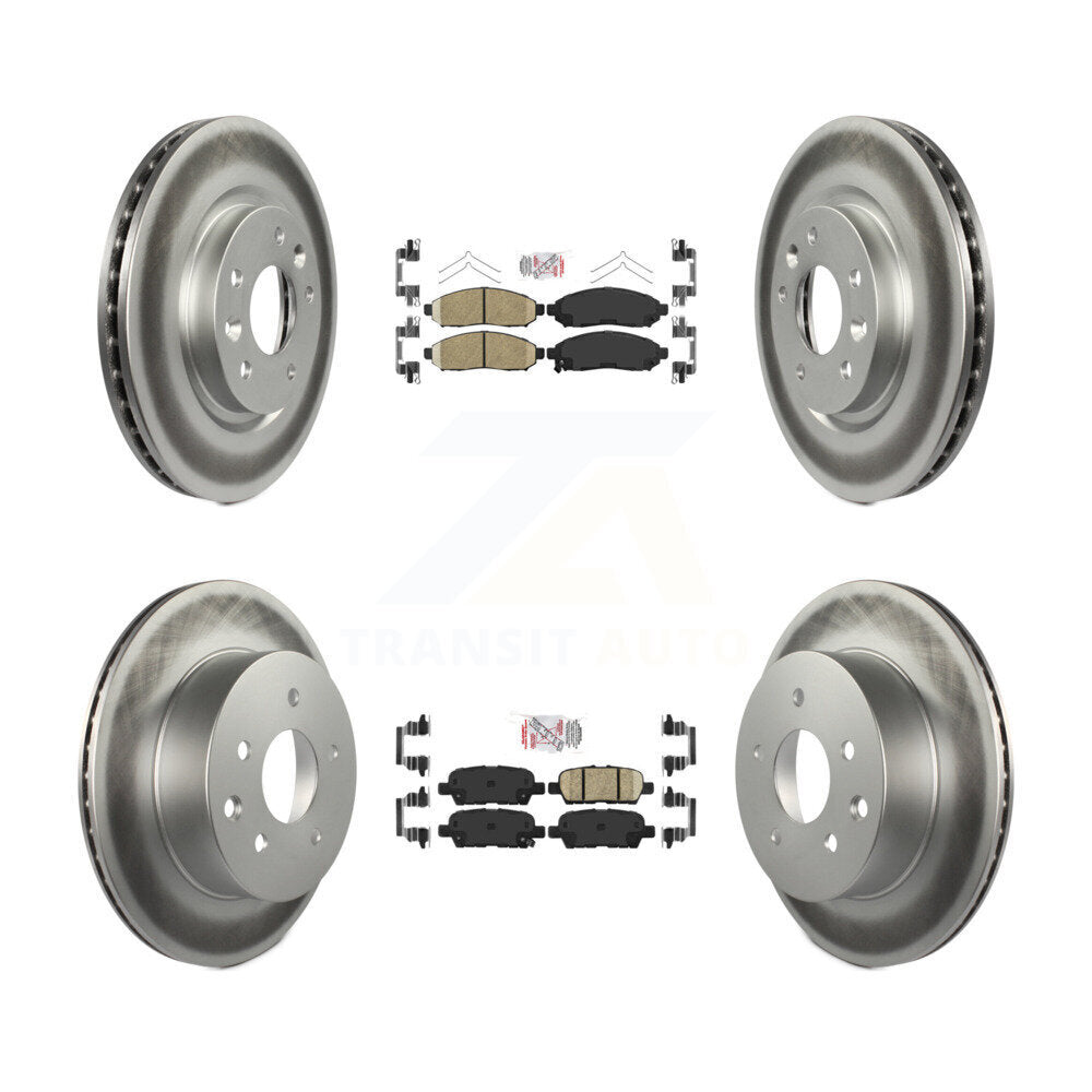 Disc Rotors and Ceramic Brake Pads Kit-KGA-102192 - Kit.bestparts.ca Kit.bestparts.ca