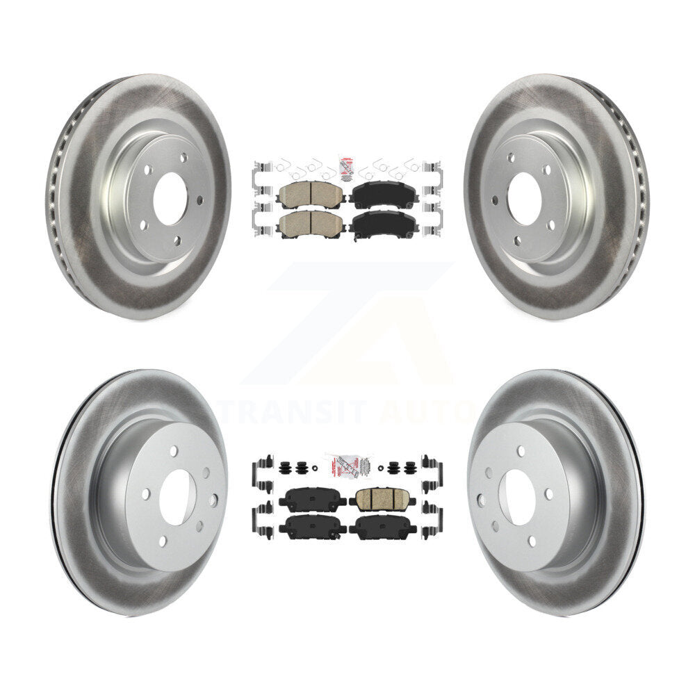 Disc Rotors and Ceramic Brake Pads Kit-KGA-102196 - Kit.bestparts.ca Kit.bestparts.ca