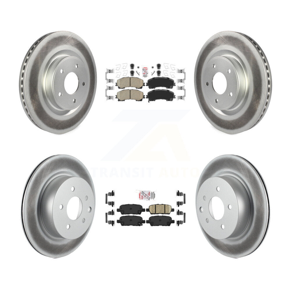 Disc Rotors and Ceramic Brake Pads Kit-KGA-102197 - Kit.bestparts.ca