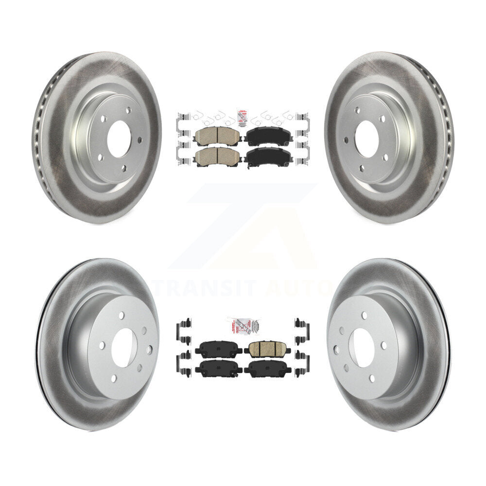 Disc Rotors and Ceramic Brake Pads Kit-KGA-102198 - Kit.bestparts.ca