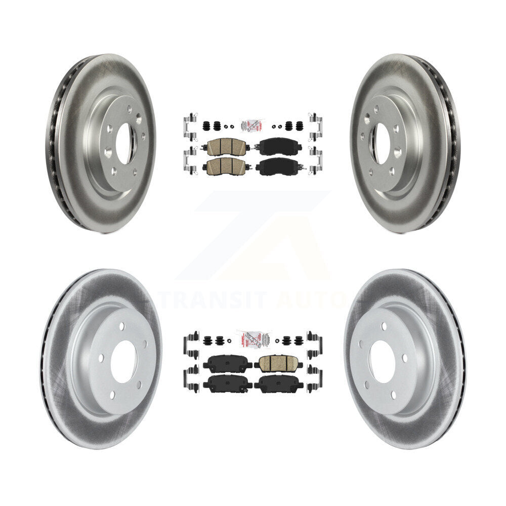 coated disc rotors and ceramic brake pads-kga-102202 - Kit.bestparts.ca