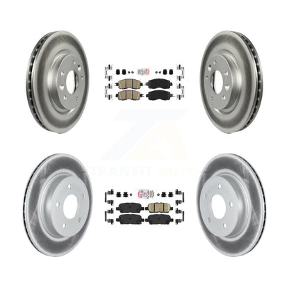 coated disc rotors and ceramic brake pads-kga-102202 - Kit.bestparts.ca