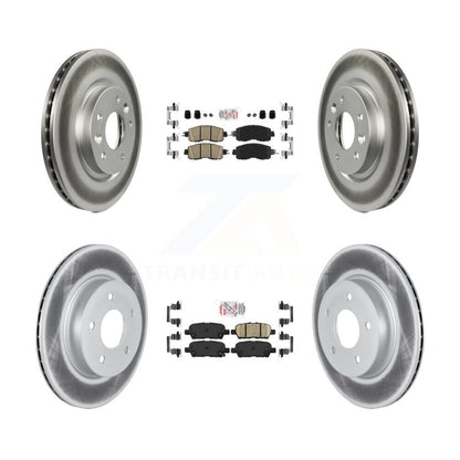 coated disc rotors and ceramic brake pads-kga-102204 - Kit.bestparts.ca