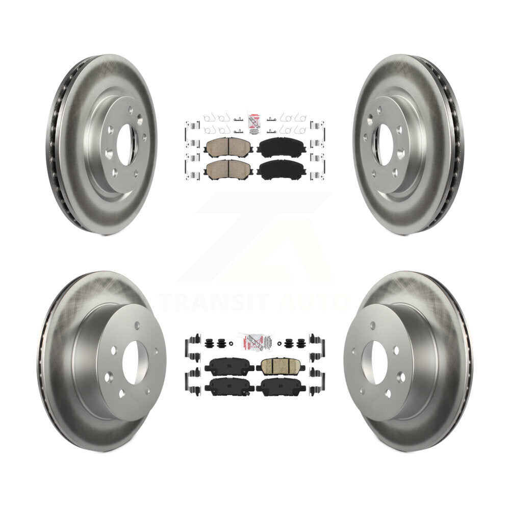 Disc Rotors and Ceramic Brake Pads Kit-KGA-102212 - Kit.bestparts.ca Kit.bestparts.ca