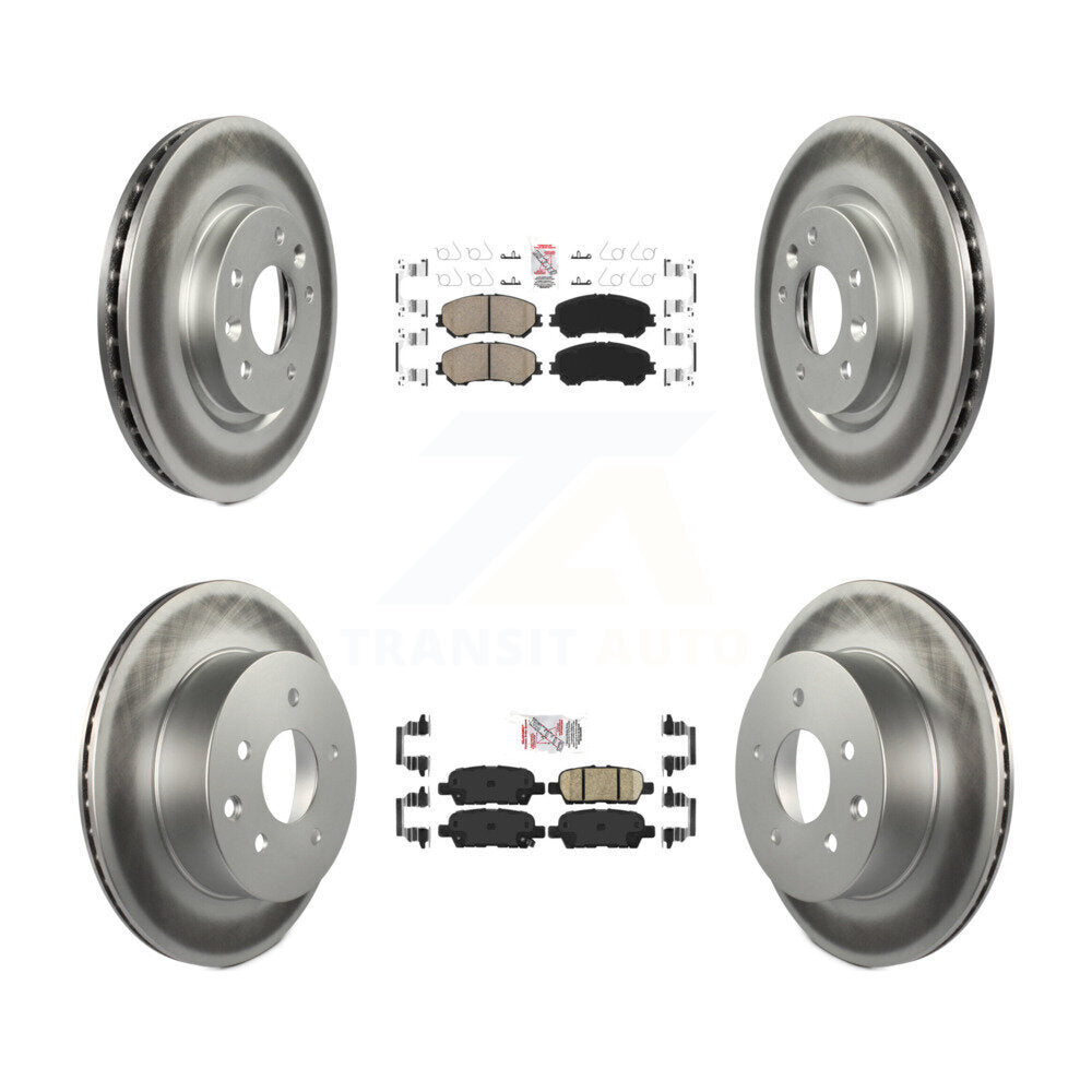 Disc Rotors and Ceramic Brake Pads Kit-KGA-102214 - Kit.bestparts.ca