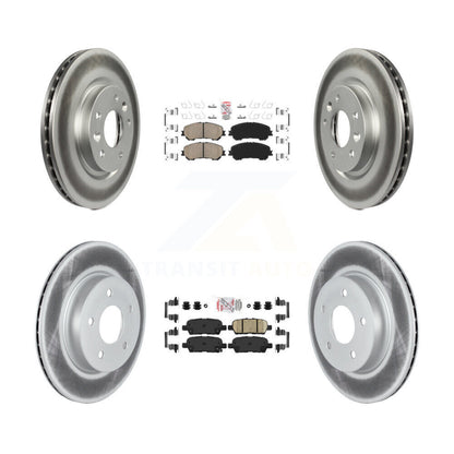 Coated Disc Rotors and Ceramic Brake Pads Kit-KGA-102216 - Kit.bestparts.ca