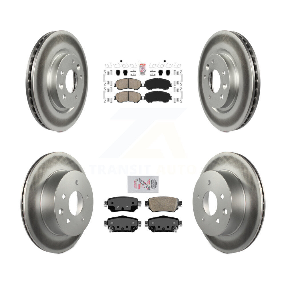 Disc Rotors and Ceramic Brake Pads Kit-KGA-102219 - Kit.bestparts.ca Kit.bestparts.ca