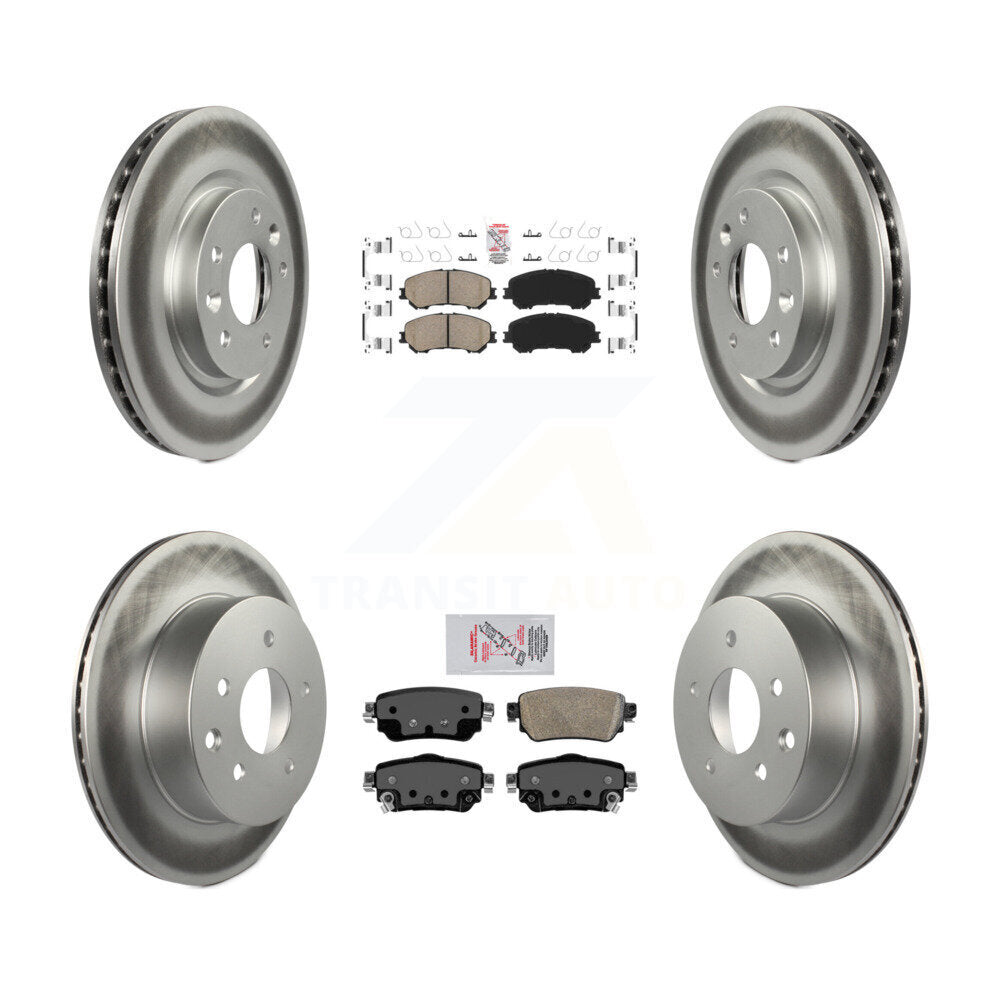 Disc Rotors and Ceramic Brake Pads Kit-KGA-102220 - Kit.bestparts.ca Kit.bestparts.ca