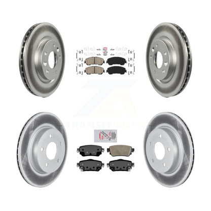 Coated Disc Rotors and Ceramic Brake Pads Kit-KGA-102222 - Kit.bestparts.ca