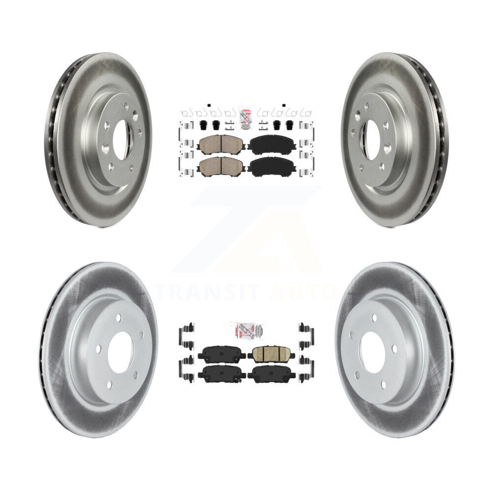 Coated Disc Rotors and Ceramic Brake Pads Kit-KGA-102225 - Kit.bestparts.ca Kit.bestparts.ca