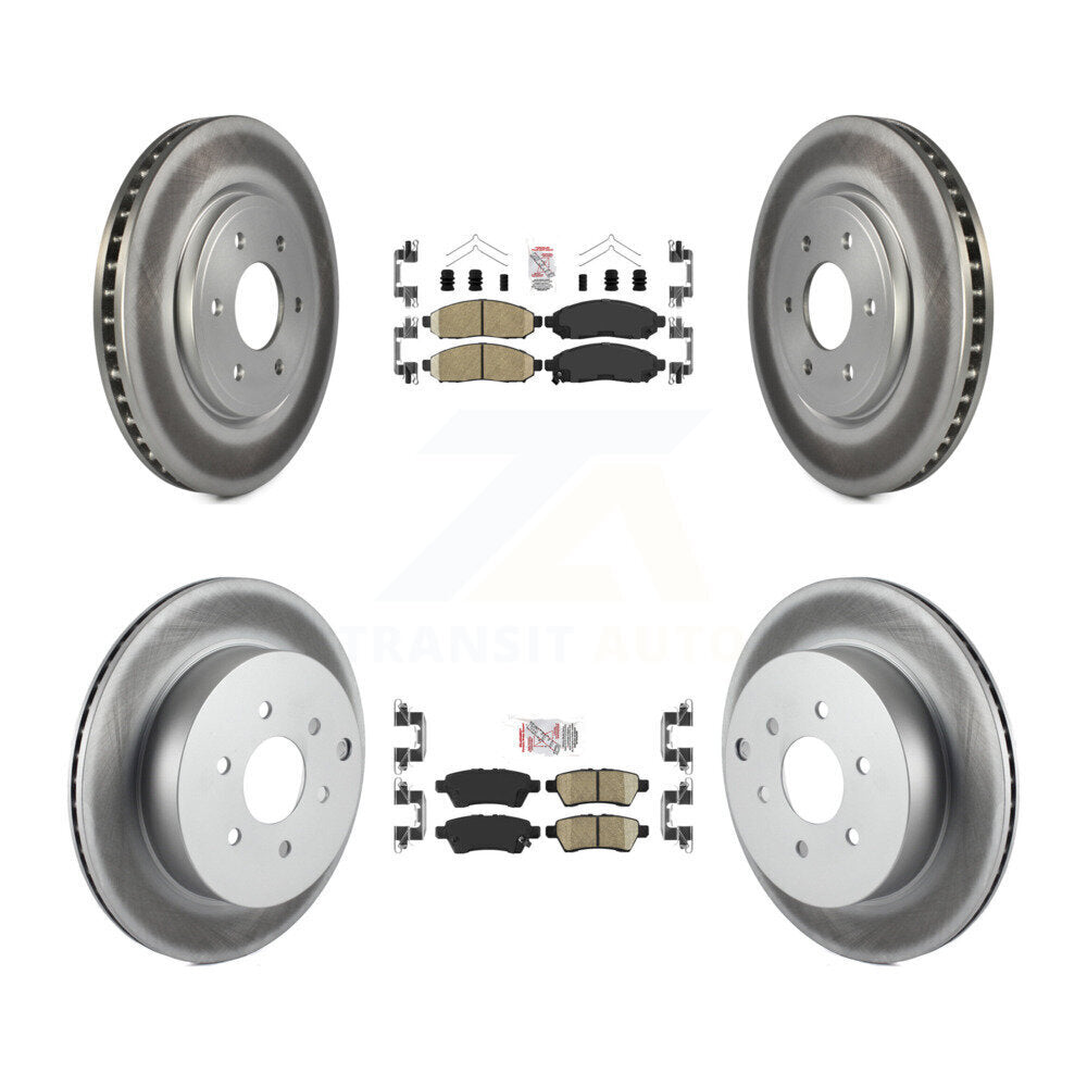Disc Rotors and Ceramic Brake Pads Kit-KGA-102230 - Kit.bestparts.ca