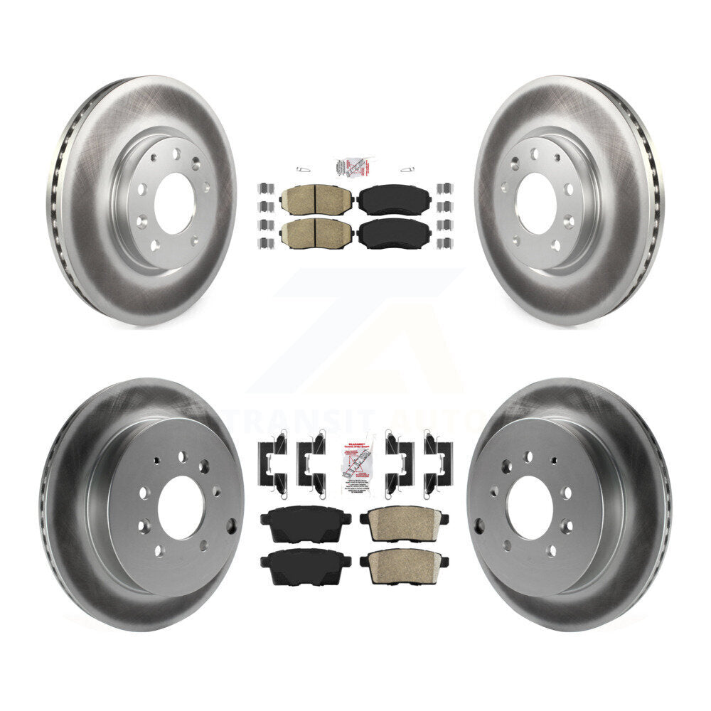 Disc Rotors and Ceramic Brake Pads Kit-KGA-102238 - Kit.bestparts.ca