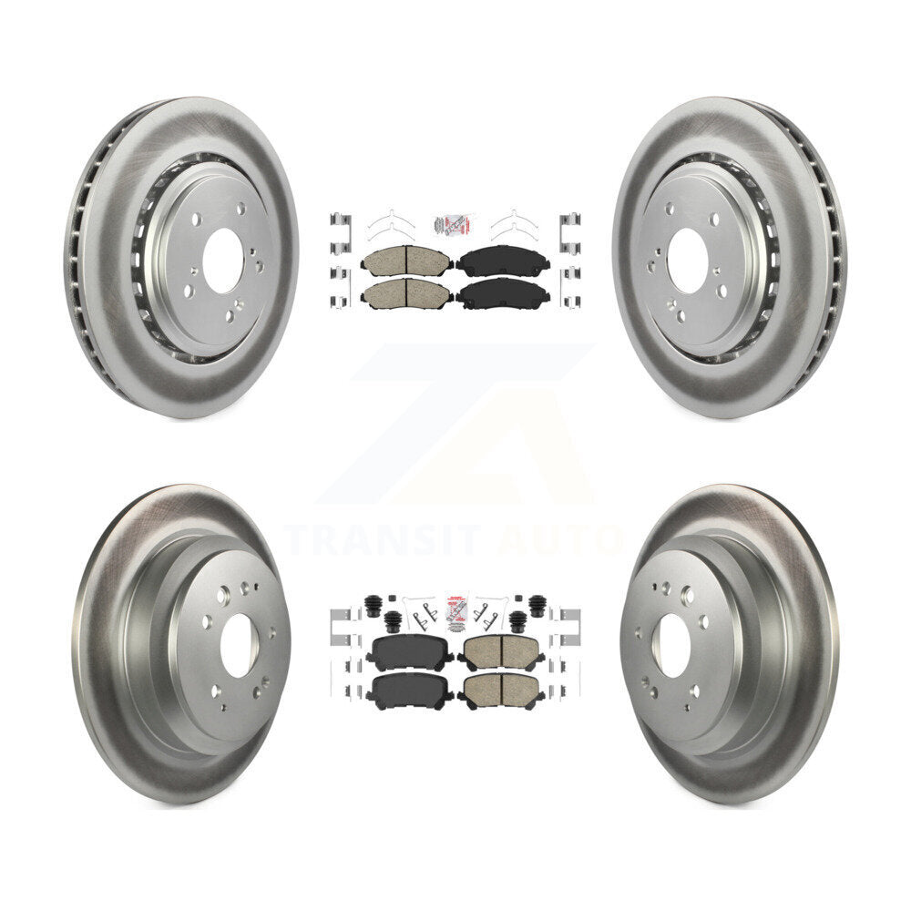 Disc Rotors and Ceramic Brake Pads Kit-KGA-102254 - Kit.bestparts.ca Kit.bestparts.ca