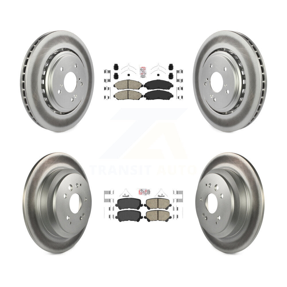 Disc Rotors and Ceramic Brake Pads Kit-KGA-102255 - Kit.bestparts.ca