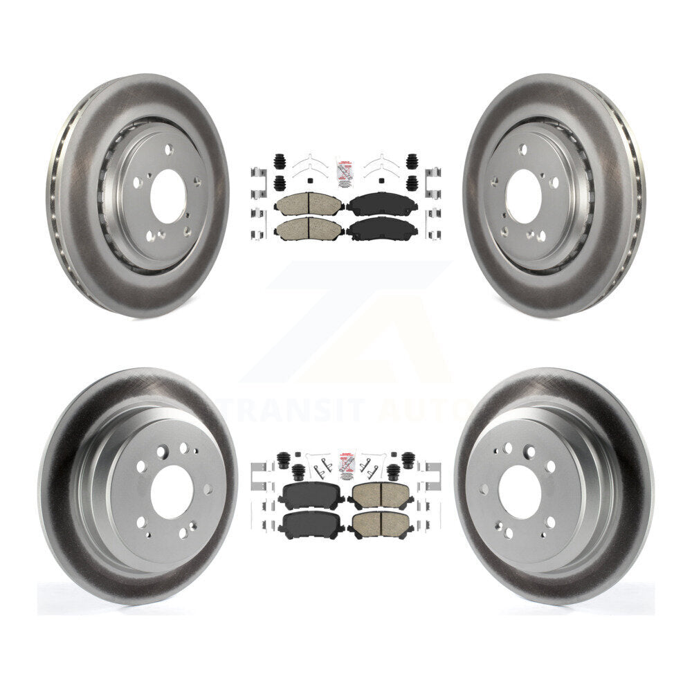 Disc Rotors and Ceramic Brake Pads Kit-KGA-102257 - Kit.bestparts.ca