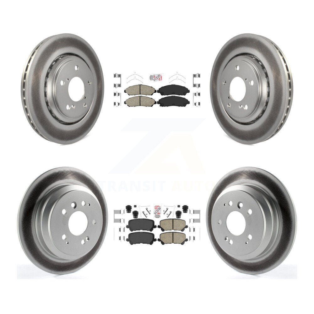 Disc Rotors and Ceramic Brake Pads Kit-KGA-102258 - Kit.bestparts.ca