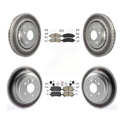 Disc Rotors and Ceramic Brake Pads Kit-KGA-102258 - Kit.bestparts.ca