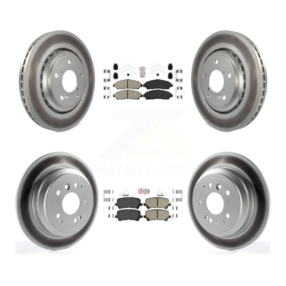 Disc Rotors and Ceramic Brake Pads Kit-KGA-102259 - Kit.bestparts.ca