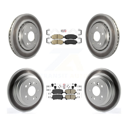 Disc Rotors and Ceramic Brake Pads Kit-KGA-102261 - Kit.bestparts.ca