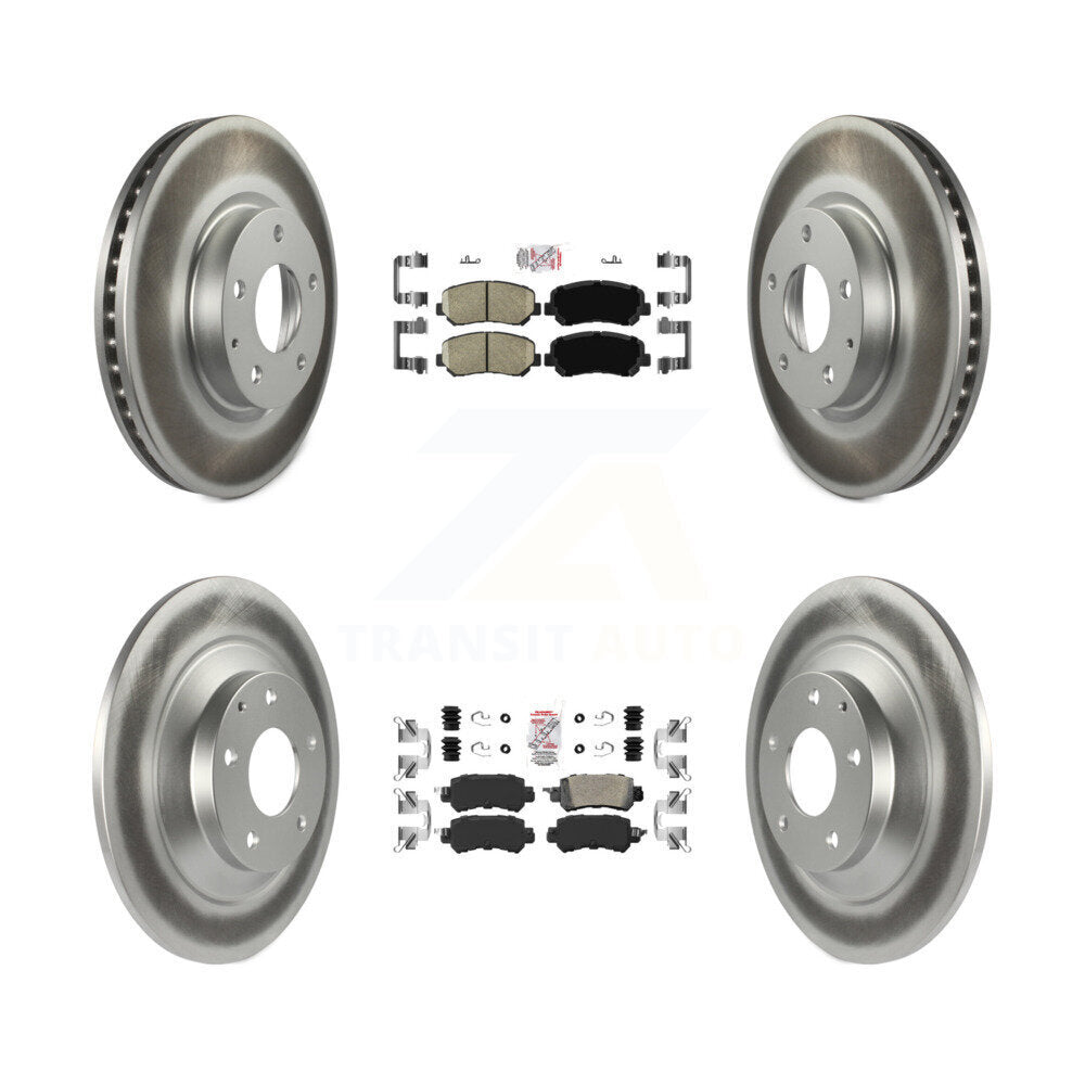 Disc Rotors and Ceramic Brake Pads Kit-KGA-102266 - Kit.bestparts.ca