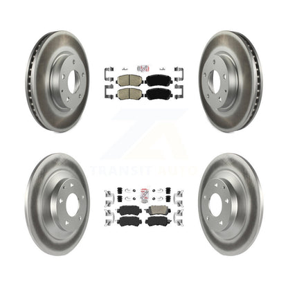 Disc Rotors and Ceramic Brake Pads Kit-KGA-102266 - Kit.bestparts.ca